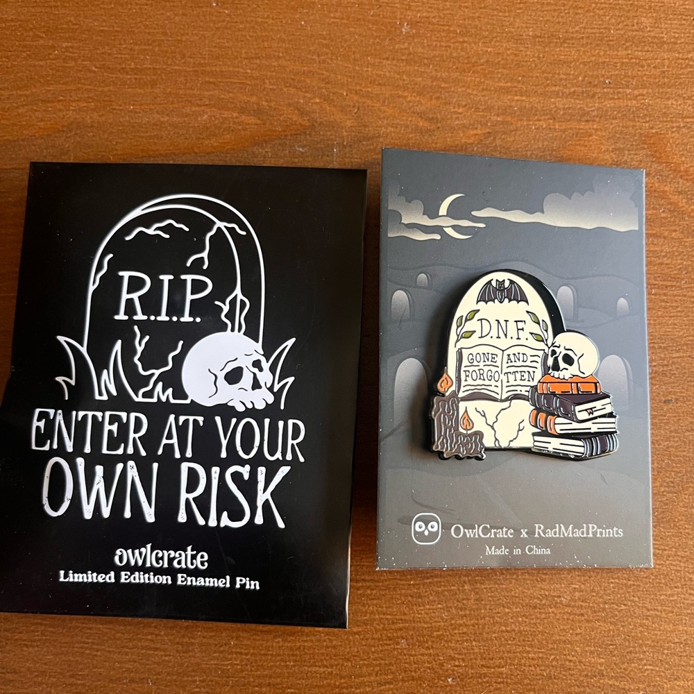 Owlcrate Spooky Pin